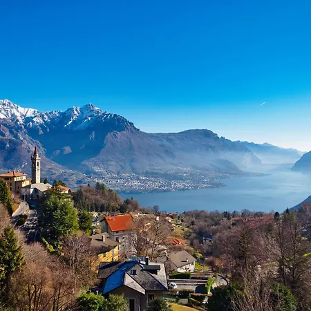 Panoramic Lakeview House Bellagio Civenna Exterior photo